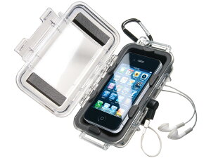 PELICAN�i�y���J���j �}�C�N���P�[�X i1015 iPhone�P�[�X BLACK [�u���b�N] �Ή����Ă���@��:iPhone 4, iPod touch ���X�N���[���T�C�Y��4�C���`�ȉ��̃��o�C���f�o�C�X�ɑΉ� [1015-015-110] �ی�P�[�X �n