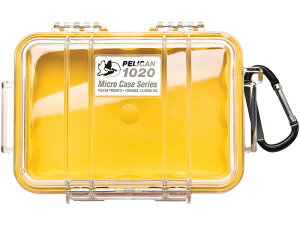 PELICANiyJj }CNP[X 1020 YELLOW/CLEAR [CG[/NA] [1020-027-100]  gѓdb fWJP[X dq@ یP[X n[hP[X h ϏՌ ho