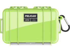 PELICAN（ペリカン） マイクロケース 1050 BRIGHT GREEN [ブライトグリーン] [1050-025-136] 携帯電話 デジカメケース 保護ケース スキューバダイビング ハードケース