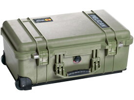 PELICAN（ペリカン）プロテクターキャリーオンケース 1510 プロテクターケース フォームなし OD GREEN [ODグリーン] [1510-001-130] キャスター付き ハードケース 防水性　耐衝撃性　防塵性 保護ケース カメラ用品