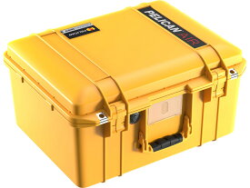 PELICAN（ペリカン）エアケース 1557 フォーム付 YELLOW [イエロー] [015570-0000-240] ハードケース 防水性・耐衝撃性・防塵性 保護ケース カメラ用品