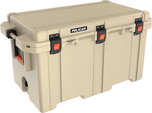 �y�݌ɏ����i�zPELICAN �y���J�� �G���[�g�N�[���[150QT �^�� [150QT-2-TAN] ELITE COOLER TAN �ۗ� ��e��