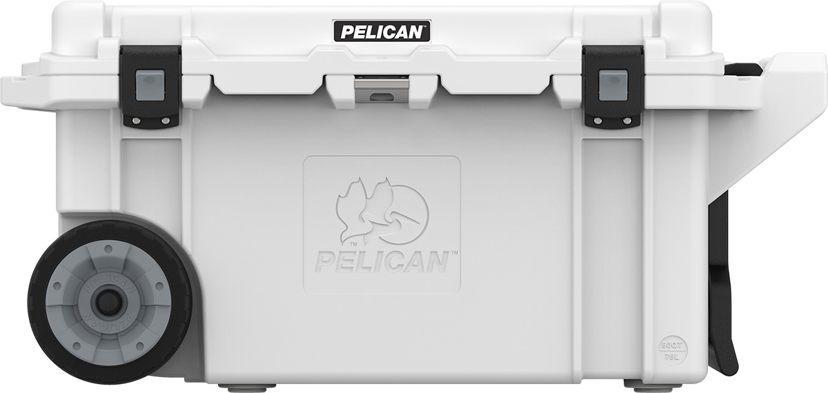 ペリカンケースや 評価 その他ダイビング器材がお買い得 PELICAN ペリカン 80QT Elite エリートクーラーボックス キャスター付 80QW-1-WHT ホワイト 保冷 お気に入りの グレイ