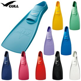 GULL(ガル)　MEW ミューフィン [フルフットダイビングフィン] スキンダイビング シュノーケリング ラバー ゴム製 日本製 抜群のフィット感