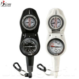 Bism(ビーイズム)　GK2121 ナビゲーションゲージ NAVIGATION GAUGE 残圧計 コンパス 2連ゲージ