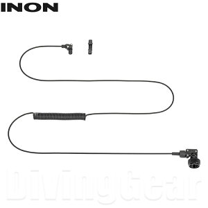 INON(イノン) L型光DケーブルLL・ゴムブッシュセット2 光ケーブル 光ファイバーケーブル 水中ストロボ 水中カメラ