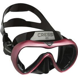 CRESSI(クレッシー)　A1 Mask エーワン ダイビングマスク スノーケリング フリーダイビング 素潜り 視界の広い 1眼レンズ くもり止め加工 アンチフォグ