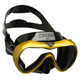 CRESSI(クレッシー)　A1 Mask エーワン ダイビングマスク スノーケリング フリーダイビング 素潜り 視界の広い 1眼レンズ くもり止め加工 アンチフォグ