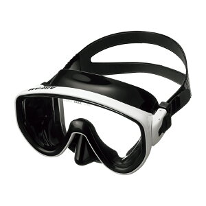 GULL(ガル) アビームシリコン ダイビングマスク GM-1431C GM-1432C 広視界 1眼マスク クリアシリコン ブラックシリコン