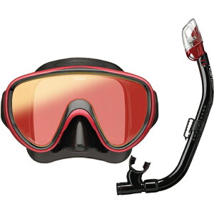 TUSA Sport (ツサスポーツ) UC0118M シュノーケリングセット2点 大人用 スノーケリング2点セット 水中ゴーグル スノーケル&マスク シリコーン製 シュノーケル 男女兼用 メンズ レディス 水中観
