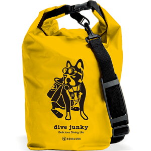 AQUA LUNG(�A�N�A�����O)�@dive junky �_�C�u�W�����L�[ �E�H�[�^�[�v���[�t�o�b�O �V�����_�[�x���g�t�� WATER PROOF BAG �h���o�b�O �_�C�r���O �X�m�[�P�����O �C���� �v�[�� �}�����o�b�N �t����