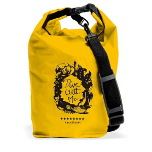 AQUA LUNG(�A�N�A�����O)�@WATER PROOF BAG �E�H�[�^�[�v���[�t�o�b�O �V�����_�[�x���g�t��