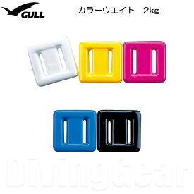 GULL(ガル)　GG-4691B カラーウエイト 2kg COLOR WEIGHT