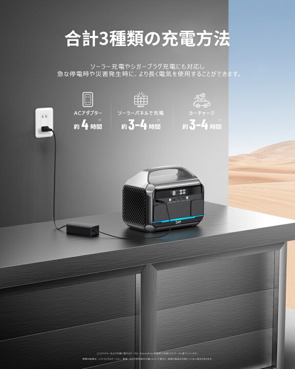 楽天市場】ポータブル電源 NEO300 268.8Wh/84000mAh 小型 軽量 AC高  