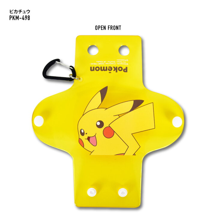 新色追加して再販 クリアマルチケースmini ポケモン ポーチ 小物入れ キーケース ピカチュウ カビゴン ゲンガー