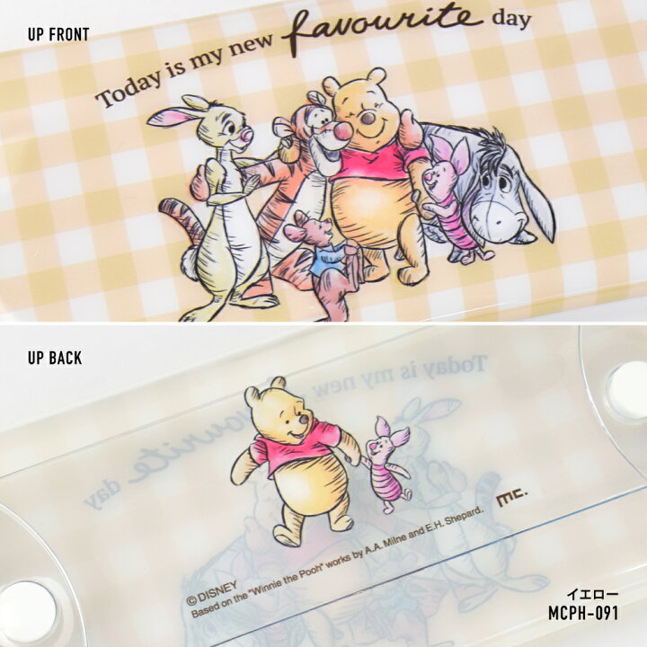 楽天市場 ディズニー くまのプーさん ペンケース 筆箱 小物入れ クリアマルチケース Lサイズ レディース 女子 女の子 ピグレット イーヨー ティガー メンズ 男子 男の子 ブランド キャラクター かわいい 可愛い シンプル トレンド 多機能 人気 洗える フル オープン Dixel