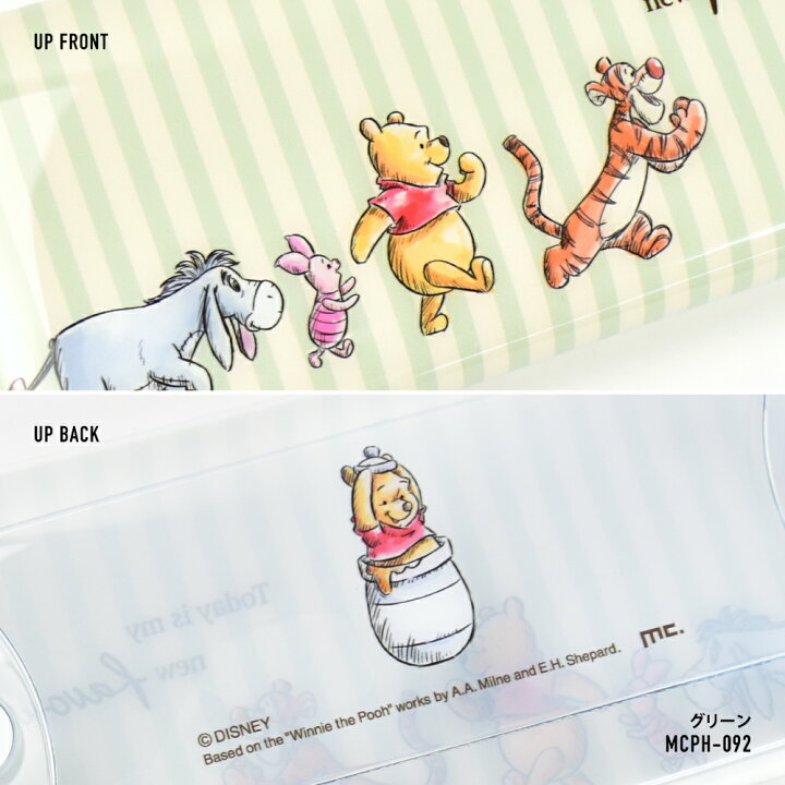 楽天市場 ディズニー くまのプーさん ペンケース 筆箱 小物入れ クリアマルチケース Lサイズ レディース 女子 女の子 ピグレット イーヨー ティガー メンズ 男子 男の子 ブランド キャラクター かわいい 可愛い シンプル トレンド 多機能 人気 洗える フル オープン Dixel