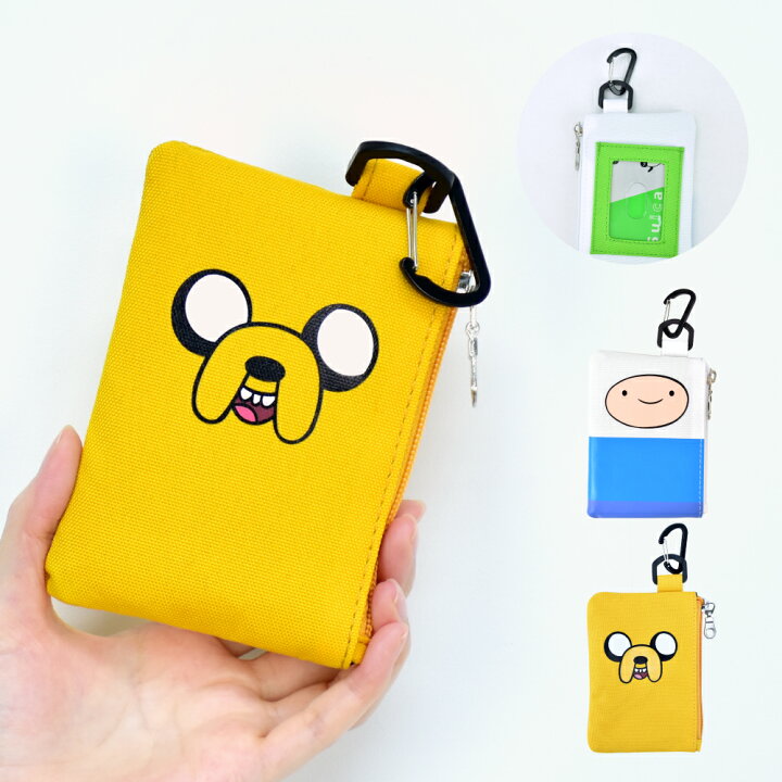 楽天市場 スーパーsaleアフター 10 Off アドベンチャータイム パスケース 定期入れ カードケース 定期 入れ レディース 女子 フック 小銭入れ コインケース Icカード フラグメントケース キャラクター 女の子 メンズ 大人 大学生 高校生 中学生 通勤 通学 人気