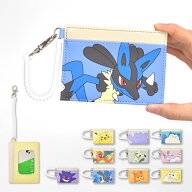 【スーパーSALE＋P2倍】ポケットモンスター ポケモン パスケース 定期入れ 合皮 コイル カードケース IC…