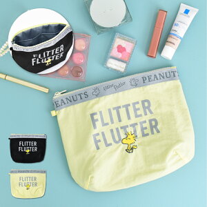 スヌーピー ウッドストック ピーナッツ ポーチ 小物入れ 大容量 化粧ポーチ コスメポーチ ナイロン 軽量 ファスナー シンプル 収納ポーチ トラベルポーチ レディース 女子 男子 通勤 通学 旅