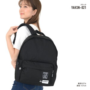 楽天市場 ヤックパック スヌーピー リュック リュックサック デイパック 撥水 ナイロン 大容量 ロゴ 15l 黒 コーデュラ 大人向け レディース メンズ 男女兼用 大人 女性 男性 大学生 ユニセックス 女子 高校生 中学生 かわいい おしゃれ 人気 ブランド キャラクター