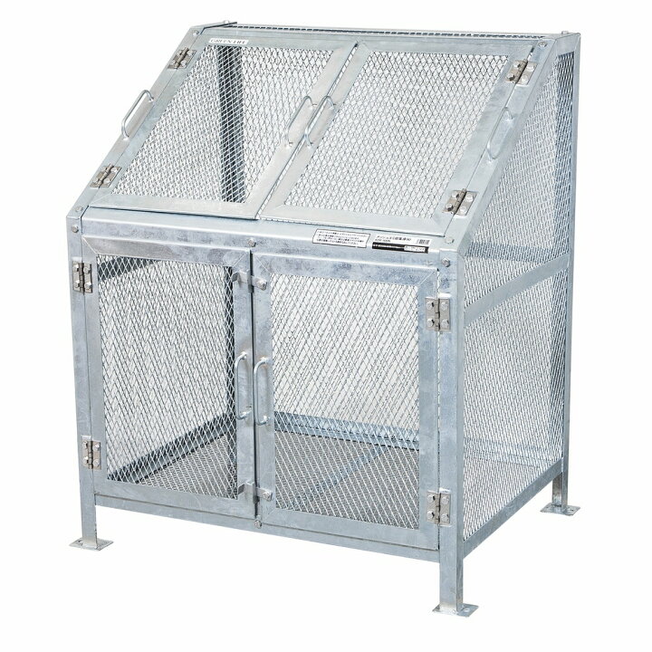 楽天市場 ゴミ箱 ごみ箱 ダストボックス ごみステーション ゴミステーション 屋外 メッシュごみ収集庫90 Kdb 900n ウッドデッキ エクステリア リーベ