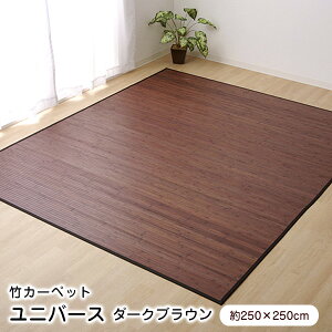 �|���O 250×250cm �_�[�N�u���E�� ���j�o�[�X�@���O�}�b�g �J�[�y�b�g �y����s�z