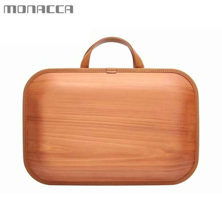 楽天市場】木のバッグ モナッカ monacca kaku （タンニン/モカエッジ 