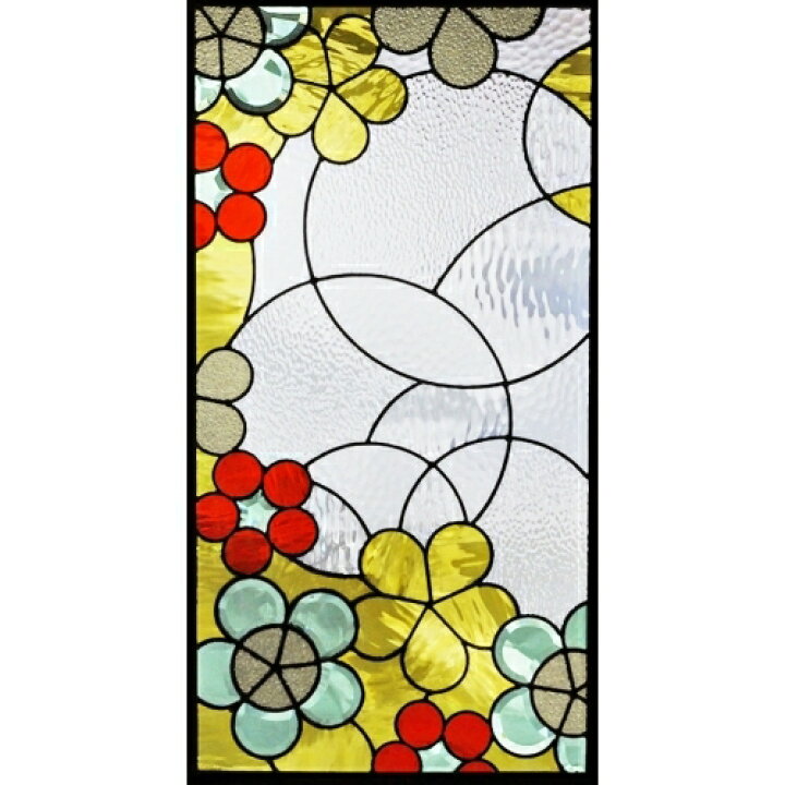 楽天市場】ステンドグラス (SH-A28) 913×480×18mm デザイン ピュア 