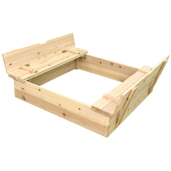 砂場 フタ付 開閉式 118×100cm 木製砂場 蓋付き ふた付き 砂遊び 砂場遊び 新しい季節 砂場 フタ付 開閉式 118×100cm 木製砂場 蓋付き ふた付き 砂遊び 砂場遊び 新しい季節