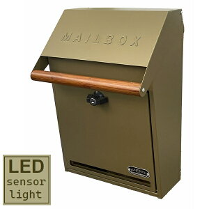 �X�փ|�X�g �Ǌ|�� LED�Z���T�[���C�g�t�|�X�g �iGALVA�j �_�[�N�J�[�L (S25-0561-DK) �y����s�z ���k�C���E����E�����z���s��