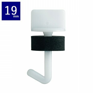 ポリカ波板フック プラフック(ホワイト)19mm 100本/箱 (PH00190) ※現場・個人宅+350円 【代引不可】 沖縄・離島別途見積