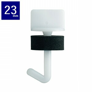 ポリカ波板フック プラフック(ホワイト)23mm 100本/箱 (PH00230) ※現場・個人宅+350円 【代引不可】 沖縄・離島別途見積