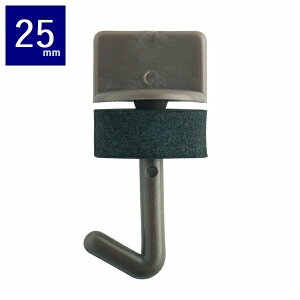 ポリカ波板フック プラフック(ブロンズ)25mm 100本/箱 (PH0025B) ※現場・個人宅+350円 【代引不可】 沖縄・離島別途見積