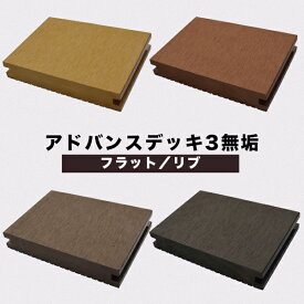 アドバンスデッキ3 人工木無垢材サンプル 25×140×100mm（ライトブラウン／ダークブラウン／グレー／チーク）学校 商業施設 ウッドデッキ スロープ