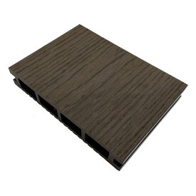 ウッドデッキ 人工木 オーロラデッキ2床材(ダークブラウン) デッキサンプル 25×140×100mm 【お一人様一点限り】