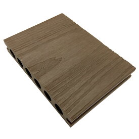 ウッドデッキ 人工木 プラチナデッキ2床材(ダークブラウン) デッキサンプル 23×140×100mm 【お一人様一点限り】