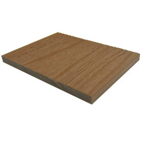 人工木 プラチナデッキ2幕板/フェンス材サンプル(ライトブラウン) 10×145×100mm 【お一人様一点限り】
