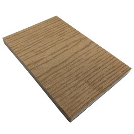 【人工木 アドバンス3/オーロラ2共通】 (幅広) 幕板/フェンス材サンプル(ライトブラウン) 10×145×100mm 【お一人様一点限り】