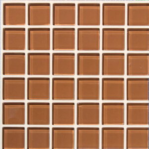 DIYタイル公式【ガラスモザイクタイル 1枚 ふつうのシール】 タイルシール 本格派 リフォーム 貼るだけ 簡単 リメイク キッチン 水回り 玄関 耐熱 耐水 DIYタイル 日本製 DIY