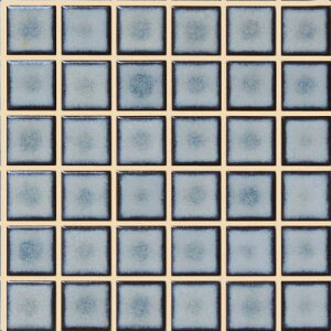 DIYタイル公式【和(なごみ)  40枚 ふつうのシール】 タイルシート DIY リフォーム 貼るだけ 簡単 リメイク キッチン 水回り 玄関 耐熱 耐水 DIYタイル 日本製 モザイクタイル 美濃焼 タイルシ