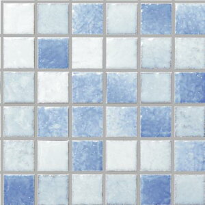 DIYタイル公式【ロマネス 12枚セット ふつうのシール】 タイルシート DIY リフォーム 貼るだけ 簡単 リメイク キッチン 水回り 玄関 耐熱 耐水 DIYタイル 日本製 モザイクタイル 美濃焼 タイ