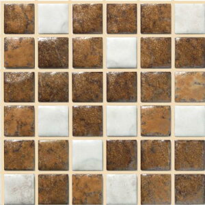 DIYタイル公式 【スターダストミックス 20枚 ふつうのシール】 タイルシート DIY リフォーム 貼るだけ 簡単 リメイク キッチン 水回り 玄関 耐熱 耐水 DIYタイル 日本製 モザイクタイル 美