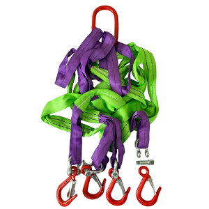 �X�����O�x���g �t�b�N�t���x���g���@4�{�݂� �݂�� 2.3m 3000kg 3t �t�b�N�͒��E�o���܂�