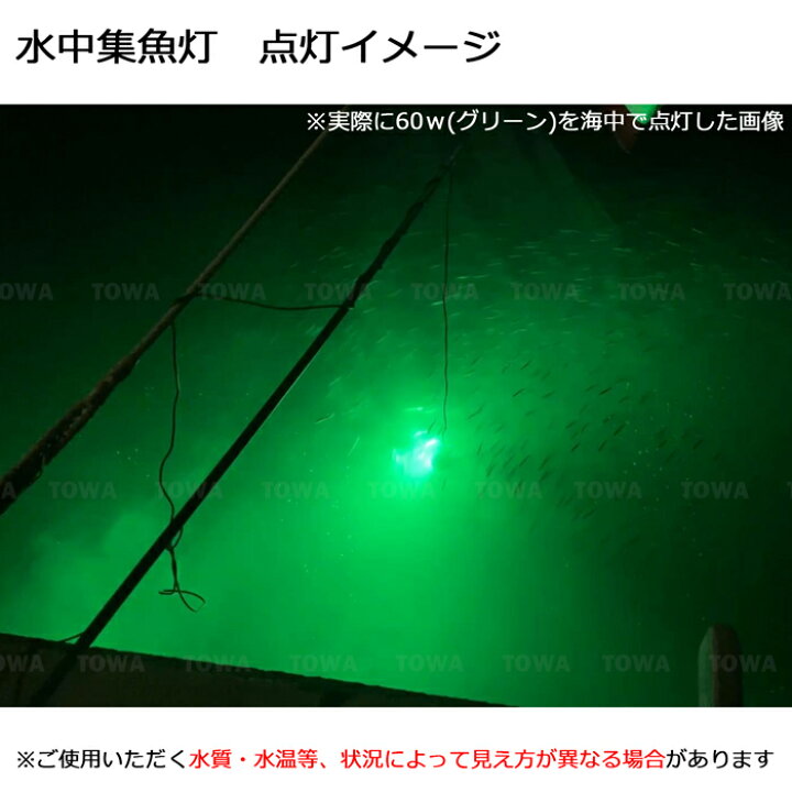 200V水中集魚灯