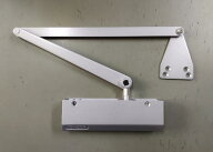 ニュースター ドアクローザー BL-5002　後期型(新タイプ)　シルバー色　ストップ無し　日本ドアチェック …