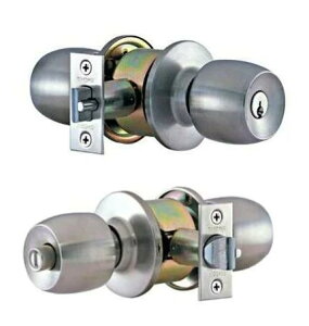 SHOWA セブンロック SSシリーズ SS-G-25 鍵付 バックセット:60mm ミネベアショウワ SS-G25 円筒錠 プッシュ錠