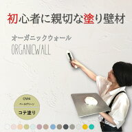 《楽天ランキング1位 6冠獲得》壁紙 の上から塗れる 塗料 塗り壁 オーガニックウォール ペール グリーン …