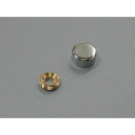 ＼楽天ランキング入賞／ 化粧飾止 12mm クローム 真鍮製 サインボード 装飾ビス 飾りビス フラットタイプ