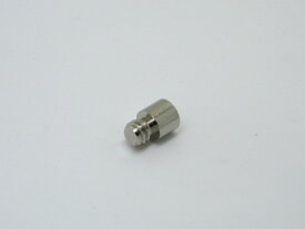 【メール便可】 ネジW1／4　ダボ棚受 Φ8×6．5mm オン 1個入